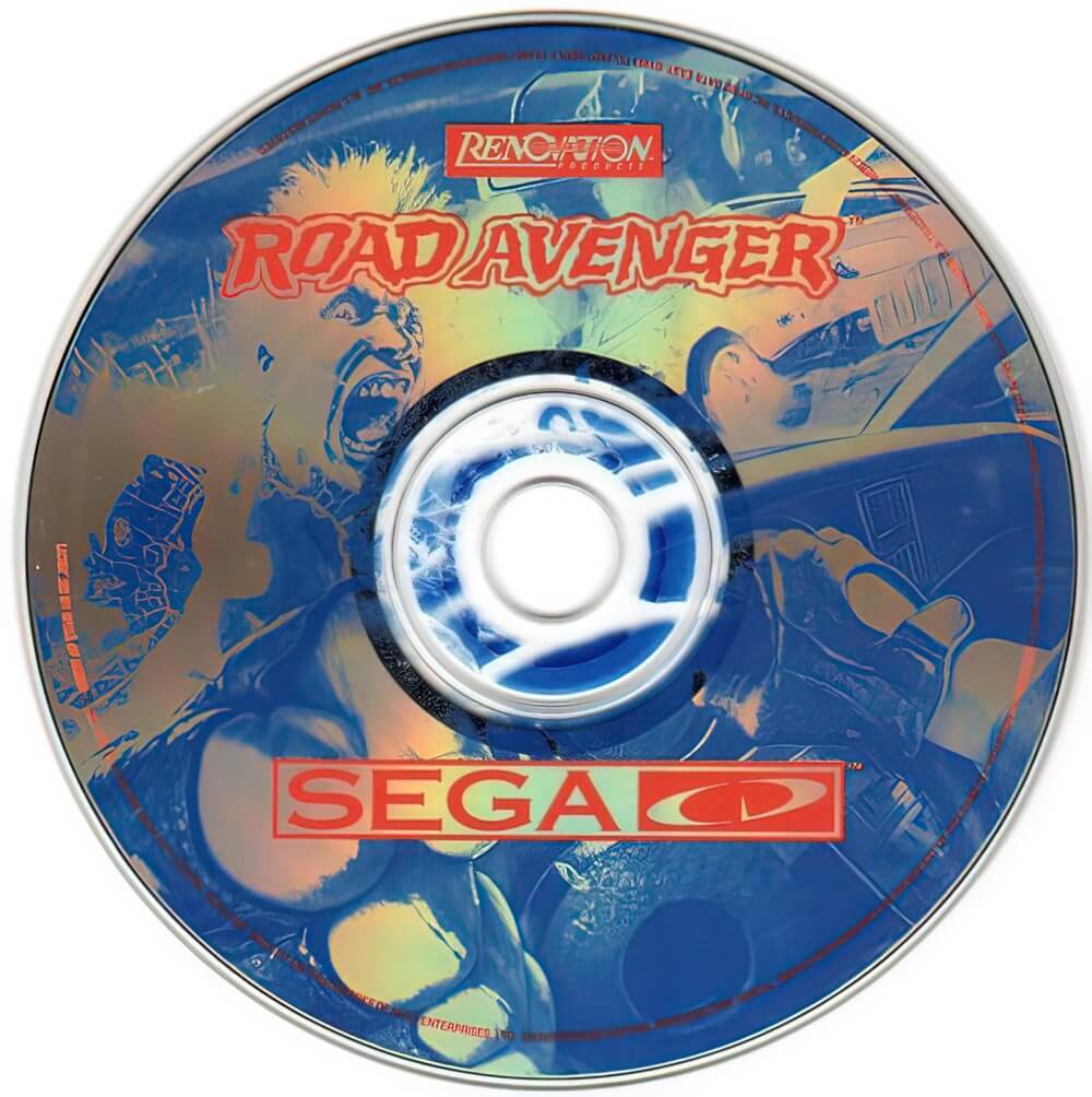 Лицензионный диск Road Avenger для Mega-CD